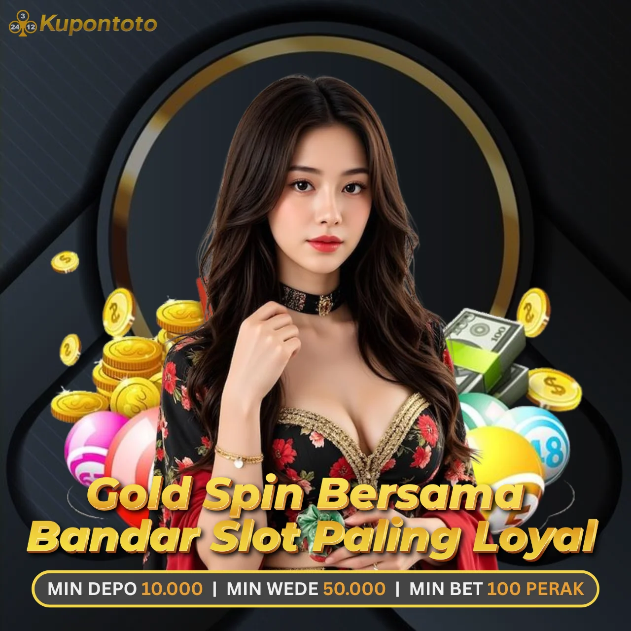 Kupontoto - Gold Spin Bersama Bandar Slot Paling Loyal
